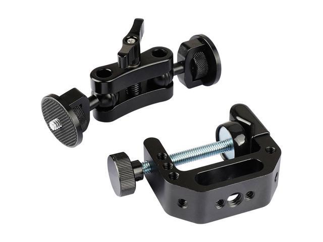 CAMVATE C-Clamp Desk Mount with Articulating Arm & 1/4 -20 Ball Head Mount - image 5