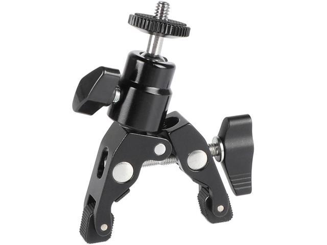 CAMVATE Crab Clamp with Mini Ball Head, 3 Lbs Capacity