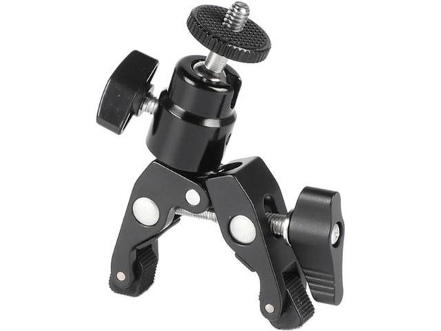 CAMVATE Crab Clamp with Mini Ball Head, 3 Lbs Capacity