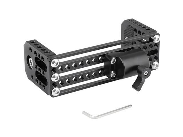 CAMVATE On-Camera Monitor Holder C Frame Cage with Light Stand Head, 16mm Column Diameter