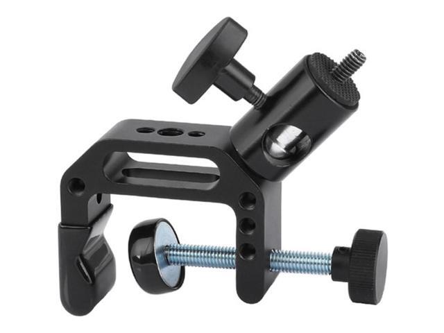 CAMVATE Universal Robust C Clamp with 1/4' & 3/8' Male & Female Thread Mounting Points & Light Stand Head Adapter