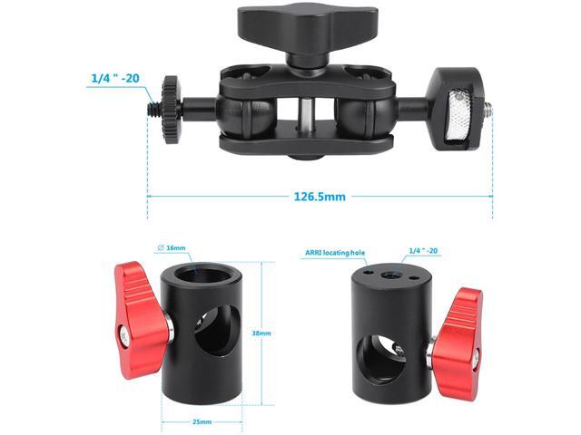 CAMVATE Versatile Magic Arm with Double Ball Head and Light Stand Head Adapter