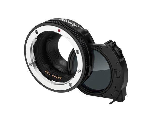 Commlite Autofocus Lens Mount Adapter for Canon EF-Mount Lens to EF-M-Mount Camera with Variable ND Filter