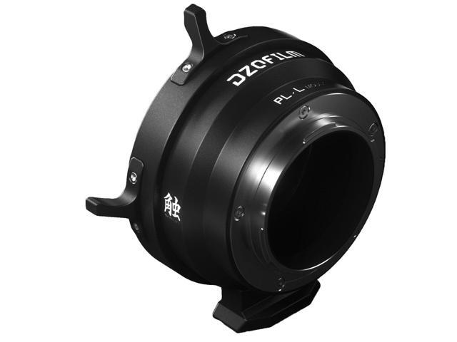 DZOFILM Octopus Adapter for PL-Mount Lens to Panasonic L-Mount Camera, Black