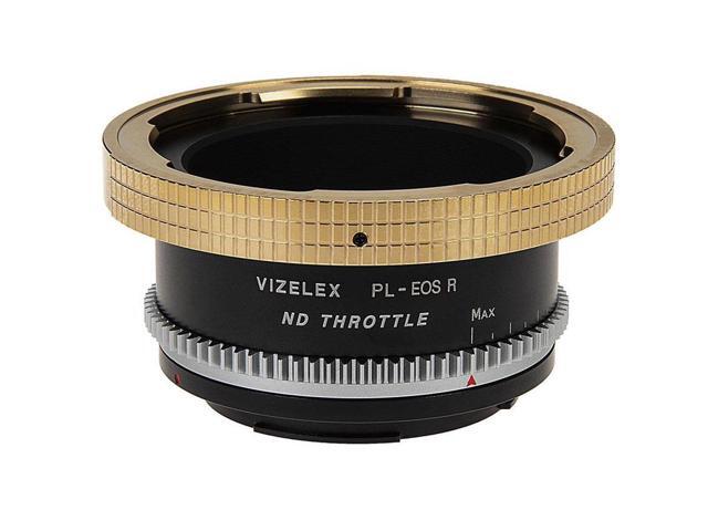 Fotodiox Pro Vizelex ND Throttle Lens Mount Adapter with Built-In Variable ND Filter for Arri PL (Positive Lock) Mount Lens to Canon RF Mount...