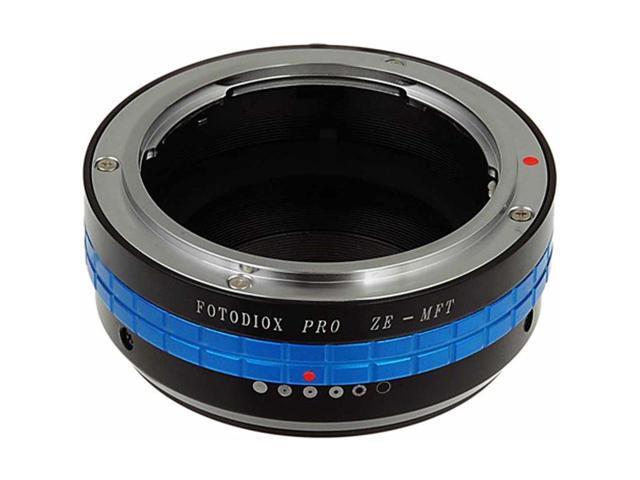 Fotodiox Mount Adapter with Aperture Control Dial for Mamiya ZE Lens to Micro Four Thirds Mirrorless Camera