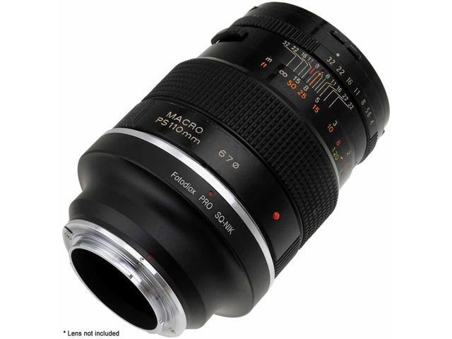 Fotodiox Mount Adapter for Bronica SQ Lens to Nikon F-Mount Camera