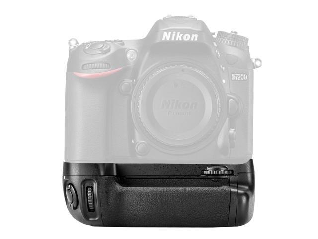 Green Extreme Multi Power Battery Grip (MB-D15 Replacement) For Nikon D7100 & D7200 DSLR Camera, Holds EN-EL15 Battery or 8 AA Batteries