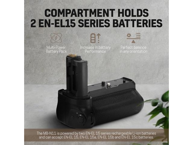 Green Extreme MB-N11 Battery Grip for Nikon Z6 II and Z7 II Mirrorless Camera