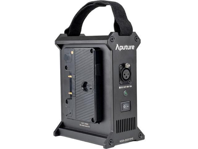 Aputure 2-Bay Battery Power Station for Nova P300c LED Soft Light, A-Mount