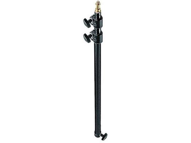 Manfrotto Baby Stand Extension for Lightstands, variable 35' to 92', 5/8' Stud w/1/4'-20 Tip, Black Anodized (#3369)