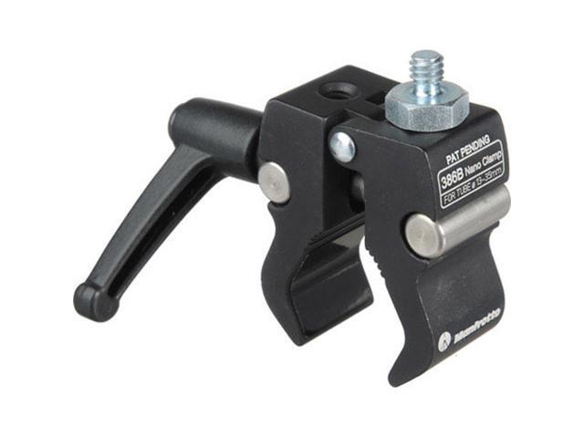 Manfrotto 386BC NANO Clamp, 13-35mm, with 3/8' & 1/4' Adapter