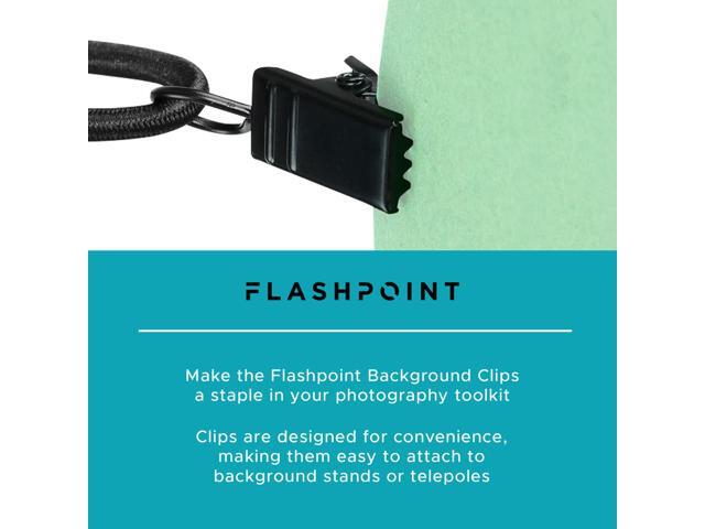 Flashpoint Background Clips, 12-Pack