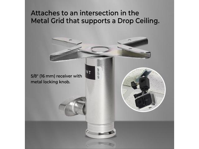 Flashpoint Baby Drop Ceiling Mount, Baby 5/8' Receiver