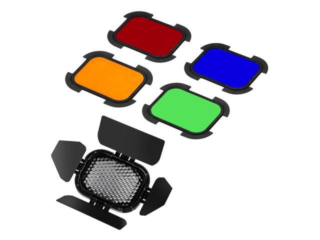 Flashpoint Barndoor Kit For The eVOLV 200 Fresnel Head #P.00.13