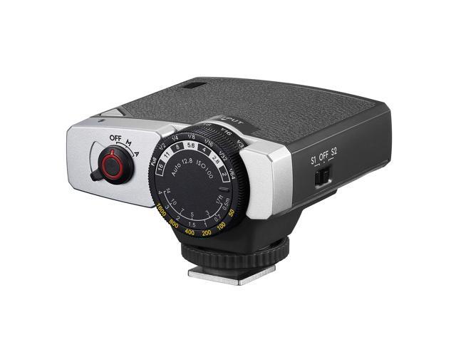 Flashpoint FlashBack Junior Retro Camera Flash, Black