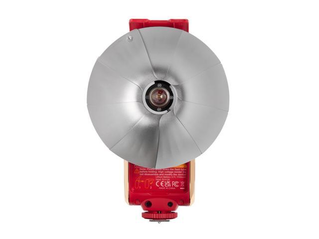 Flashpoint FlashBack Senior On-Camera Flash, Red
