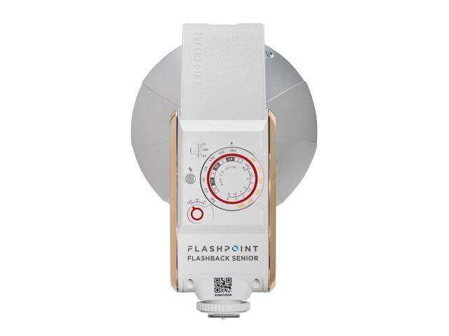 Flashpoint FlashBack Senior On-Camera Flash, White