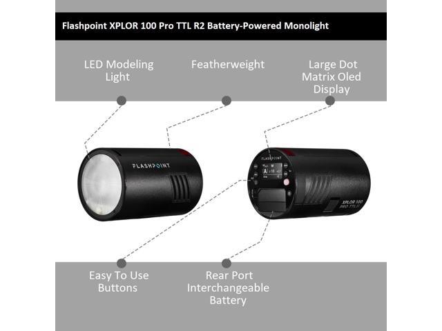 Flashpoint XPLOR 100 Pro TTL R2 Pocket Flash Dual Kit