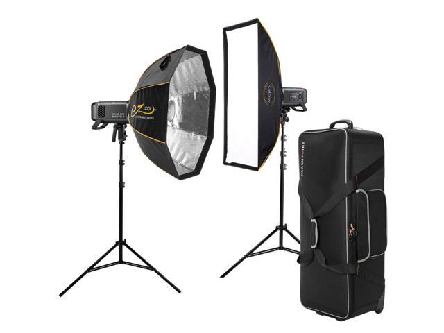 Flashpoint XPLOR 600PRO II TTL R2 600ws 2-Light Location Kit