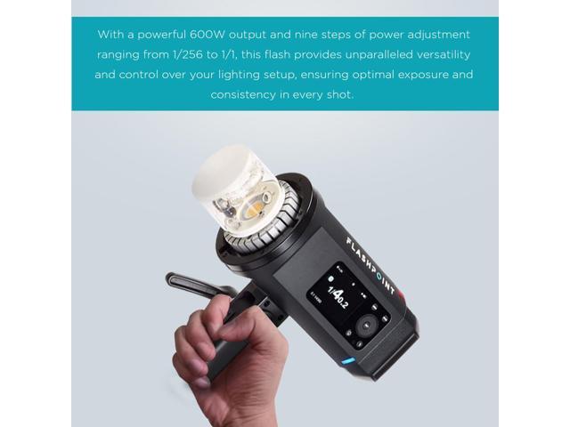 Flashpoint XPLOR 600 SE R2 Manual HSS All-In-One Outdoor Flash (2 Light Kit), Godox AD600BM II Witstro