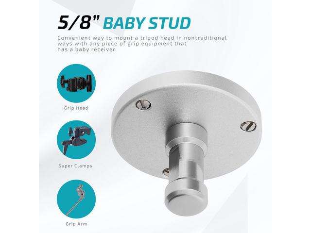 Flashpoint 3/8' Threaded Mounting Plate with Baby 5/8'' (16mm) Stud