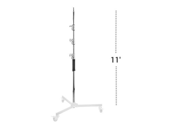 Flashpoint C-Stand Riser Column (11' Silver)