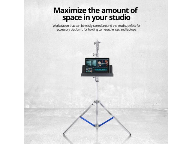 Flashpoint 1.7-1.1' Steel Work Station for Light Stands