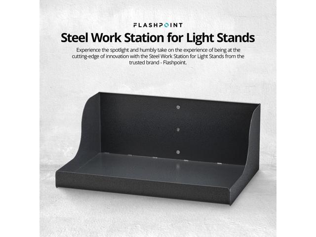 Flashpoint 1.7-1.1' Steel Work Station for Light Stands