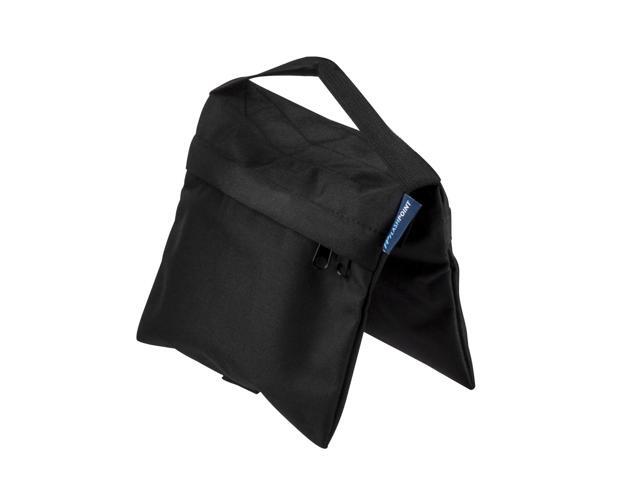 Flashpoint Empty Saddle Sandbag, Water-Resistant Cordura Nylon - (5 lb Capacity, Black) (6 Pack)