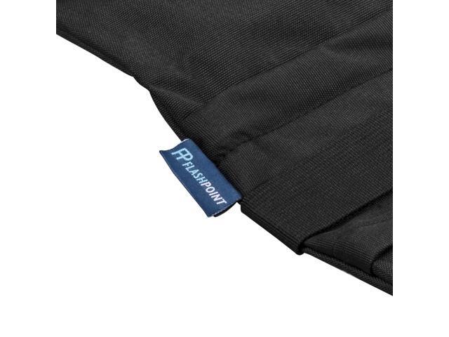 Flashpoint Empty Saddle Sandbag, Water-Resistant Cordura Nylon - (5 lb Capacity, Black)
