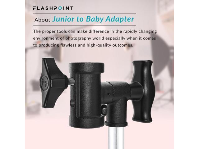 Flashpoint Swivel Junior to Baby Adapter