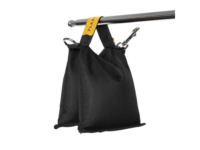 Flashpoint 15 lbs Water-Resistant Cordura Nylon Saddle Shot Bag, Black