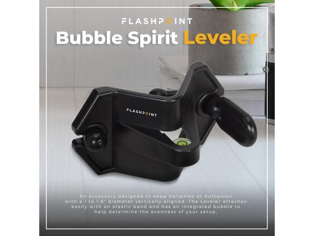 Flashpoint Bubble Spirit Leveler with Rubber Segregated Latch