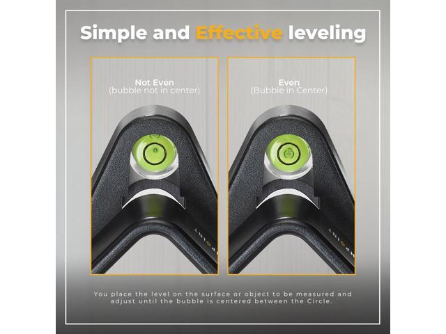 Flashpoint Bubble Spirit Leveler with Rubber Segregated Latch
