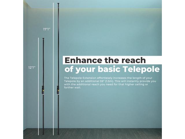 Flashpoint 59' Telepole Extension, Black
