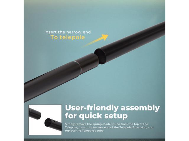 Flashpoint 59' Telepole Extension, Black