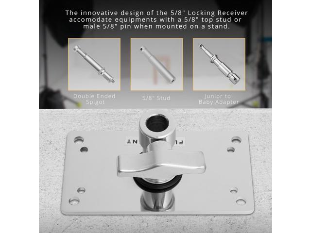 Flashpoint Wall Plate with 5/8' Locking Receiver