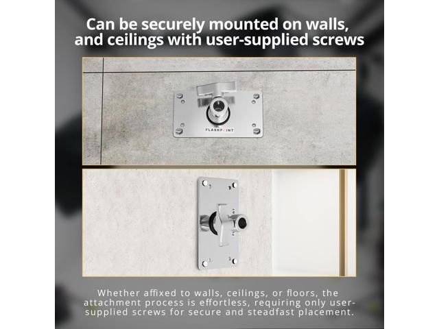 Flashpoint Wall Plate with 5/8' Locking Receiver