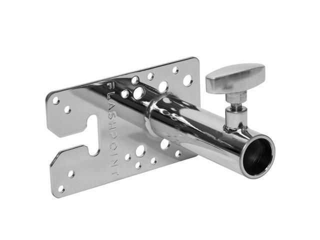 Flashpoint T-Slot Wall Plate with 1-1/8' Locking Receiver and VESA Mount