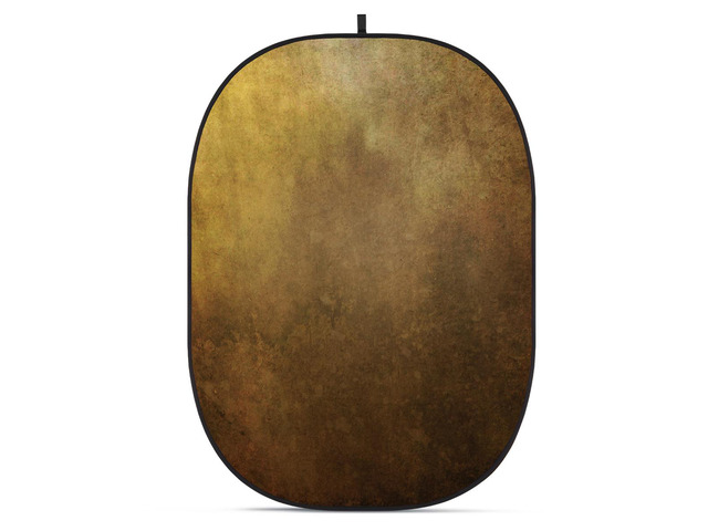 Glow CBA-TA0018 5x6.5' Fabric Collapsible Backdrop, Abstract Textured