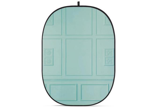 Glow CBA-WV0001 5x6.5' Fabric Collapsible Backdrop, Vintage Wall