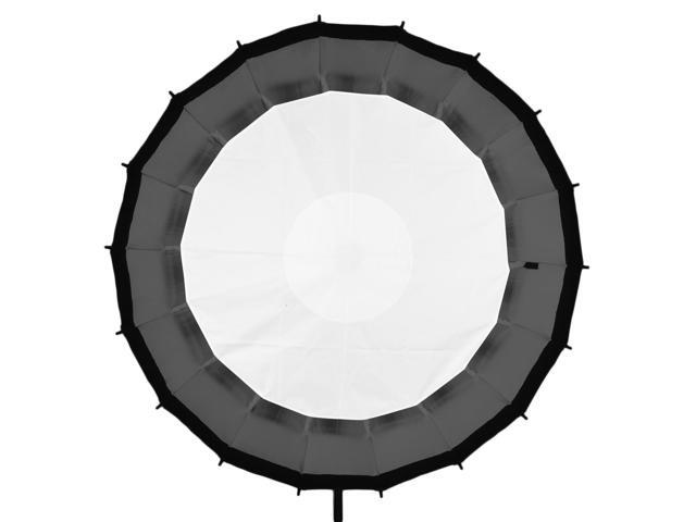 Glow Inner and Outer Diffusion Fabrics for Profond Quick-Open 55' Deep Parabolic Softbox with Focusing Rod System