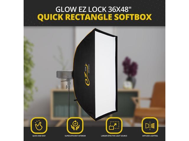 Glow EZ Lock 36x48' Quick Rectangle Softbox
