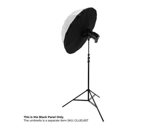 Glow Easy Lock 65' Translucent Umbrella Black Panel