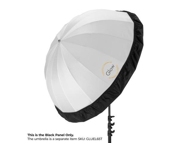 Glow Easy Lock 65' Translucent Umbrella Black Panel