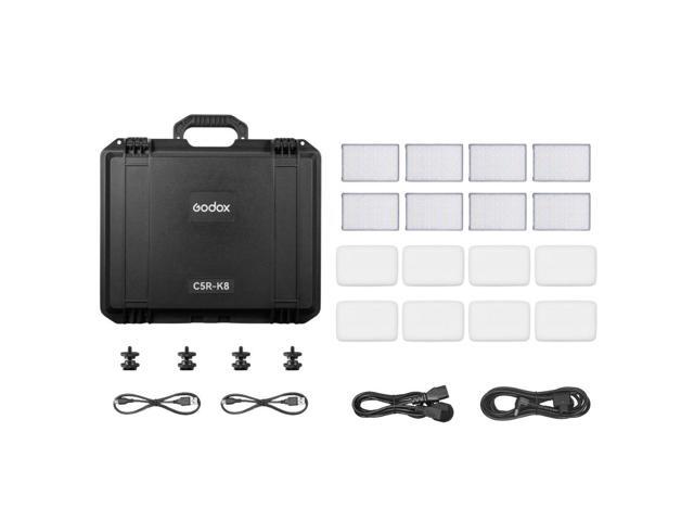Godox KNOWLED C5R RGBWW Creative LED light 8-light Kit