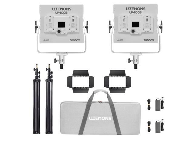 Godox Litemons LP400Bi 36W Bi-Color LED 2-Light Panel Kit