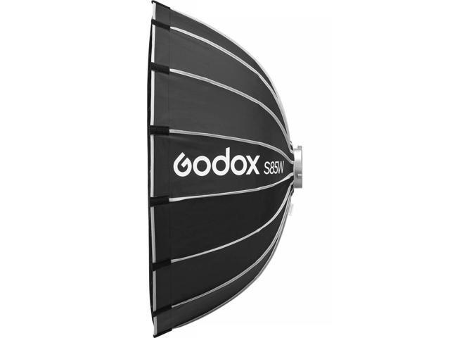 Godox Bowens Mount Quick Release Umbrella Softbox (Black/White, 33.5')