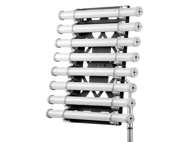 Godox TP-B8 8-Light Bracket for TP Series LED Pixel Tube Lights, Black/Silver